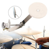 Maxbell Drum Damper Mute for Snares Drum External Clamp Sturdy Drum Damper Mute Tool