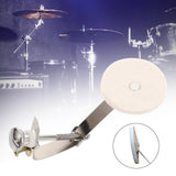 Maxbell Drum Damper Mute for Snares Drum External Clamp Sturdy Drum Damper Mute Tool