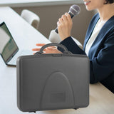Maxbell Cordless Microphone Case Multipurpose Portable Storage Box Mic Carrying Case Small Empty Case