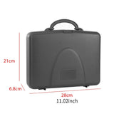 Maxbell Cordless Microphone Case Multipurpose Portable Storage Box Mic Carrying Case Small Empty Case