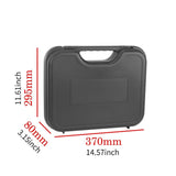 Maxbell Cordless Microphone Case Multipurpose Portable Storage Box Mic Carrying Case Large Empty Case
