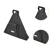 Maxbell Triangle Percussion Instrument Storage Bag Zipper Storage Handbag for Travel