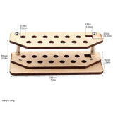 Maxbell Leather Working Tool Holder Sturdy Storage Organizer for Indoor Outdoor Home