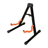 Maxbell Guitar Stand Bass Classic Banjo Guitar Stand for Multiple Guitars Bass Banjo orange handle