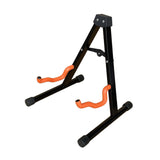 Maxbell Guitar Stand Bass Classic Banjo Guitar Stand for Multiple Guitars Bass Banjo orange handle
