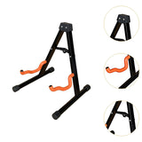 Maxbell Guitar Stand Bass Classic Banjo Guitar Stand for Multiple Guitars Bass Banjo orange handle