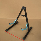 Maxbell Guitar Stand Bass Classic Banjo Guitar Stand for Multiple Guitars Bass Banjo blue handle