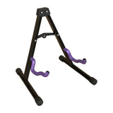 Maxbell Guitar Stand Bass Classic Banjo Guitar Stand for Multiple Guitars Bass Banjo purple handle
