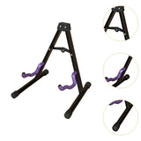 Maxbell Guitar Stand Bass Classic Banjo Guitar Stand for Multiple Guitars Bass Banjo purple handle