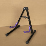 Maxbell Guitar Stand Bass Classic Banjo Guitar Stand for Multiple Guitars Bass Banjo purple handle