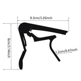 Maxbell 7 Pieces Electric Guitar Capo Classic for String Instrument Mandolin Ukulele
