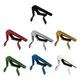 Maxbell 7 Pieces Electric Guitar Capo Classic for String Instrument Mandolin Ukulele