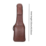 Maxbell Guitar Gig Bag Protection with Side Handle Pouch with Zippered Front Pockets