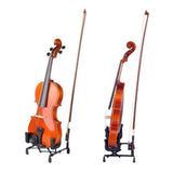Maxbell Violin Floor Stand Violin Accessories Professional Portable Instrument Stand
