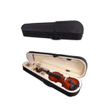Maxbell Violin Case 4/4 Full Size Portable Triangular Violin Case for Outdoor Travel