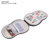 Maxbell Guitar Pick Holder Case Shock Absorption for Guitar Players Guitar Picks Bag 19x13x5cm