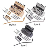 Maxbell Guitar Tremolo Bridge Maintenance Electric Guitar Replacement Tremolo System gold