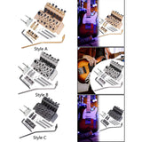 Maxbell Guitar Tremolo Bridge Maintenance Electric Guitar Replacement Tremolo System gold