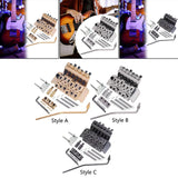 Maxbell Guitar Tremolo Bridge Maintenance Electric Guitar Replacement Tremolo System gold