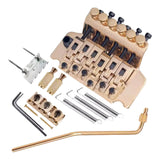 Maxbell Guitar Tremolo Bridge Maintenance Electric Guitar Replacement Tremolo System gold