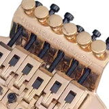 Maxbell Guitar Tremolo Bridge Maintenance Electric Guitar Replacement Tremolo System gold