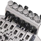 Maxbell Guitar Tremolo Bridge Maintenance Electric Guitar Replacement Tremolo System argent