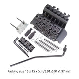 Maxbell Guitar Tremolo Bridge Maintenance Electric Guitar Replacement Tremolo System black