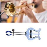 Maxbell Trumpet Sheet Music Clip Metal Trumpet Lyre Sheet Music Holder for Beginners