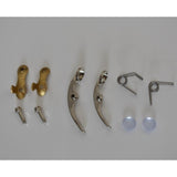 Maxbell Instrument Trumpet Water Key Set Small Fitting Trumpet for Repairing Trumpet