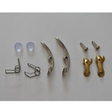 Maxbell Instrument Trumpet Water Key Set Small Fitting Trumpet for Repairing Trumpet