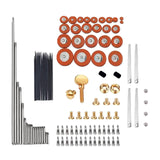 Maxbell Alto Sax Repair Maintenance Kits Metal Replace Wind Musical Instrument Parts Style B