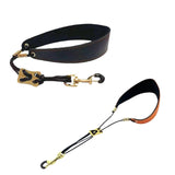 Maxbell Saxophone Neck Strap Professional Soft Saxophone Strap for Soprano Tenor Sax Black