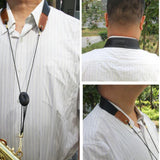 Maxbell Saxophone Neck Strap Professional Saxophone Strap for Tenor Alto Sax