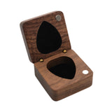 Wooden Guitar Pick Box Guitar Pick Organizer for Music Lovers Boyfriend Gift empty box