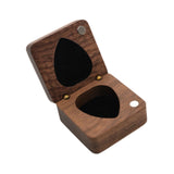 Wooden Guitar Pick Box Guitar Pick Organizer for Music Lovers Boyfriend Gift empty box