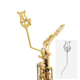 Maxbell Saxophone Sheet Music Clip Instrument Holder Fixing Bracket Trumpet Replaces Silver