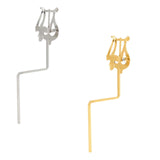 Maxbell Saxophone Sheet Music Clip Stand Instrument Holder Portable Music Sheet Clip
