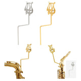 Maxbell Saxophone Sheet Music Clip Stand Instrument Holder Portable Music Sheet Clip