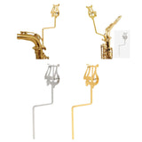 Maxbell Saxophone Sheet Music Clip Stand Instrument Holder Portable Music Sheet Clip