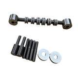 Maxbell Guitar Roller Saddle Bridge Instrument Accessories with Screws Guitar Bridge