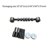Maxbell Guitar Roller Saddle Bridge Instrument Accessories with Screws Guitar Bridge