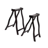 Maxbell 2x Wood Guzheng Stand Instrument Accessory Chinese Musical Instruments Stand