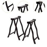 Maxbell 2x Wood Guzheng Stand Instrument Accessory Chinese Musical Instruments Stand