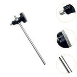 Maxbell Drum Hammer Head Practical for Electronic Drums Bass Drum Pedals Replacement black