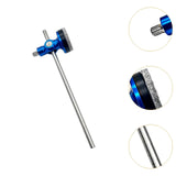 Maxbell Drum Hammer Head Practical for Electronic Drums Bass Drum Pedals Replacement blue