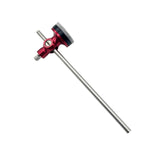Maxbell Drum Hammer Head Practical for Electronic Drums Bass Drum Pedals Replacement red