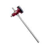 Maxbell Drum Hammer Head Practical for Electronic Drums Bass Drum Pedals Replacement red