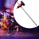 Maxbell Drum Hammer Head Practical for Electronic Drums Bass Drum Pedals Replacement red
