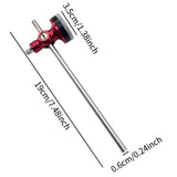 Maxbell Drum Hammer Head Practical for Electronic Drums Bass Drum Pedals Replacement red
