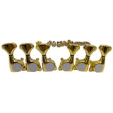Maxbell 6x Guitar String Tuner Pegs Enclosed Tuner Head for Folk and Acoustic Guitar